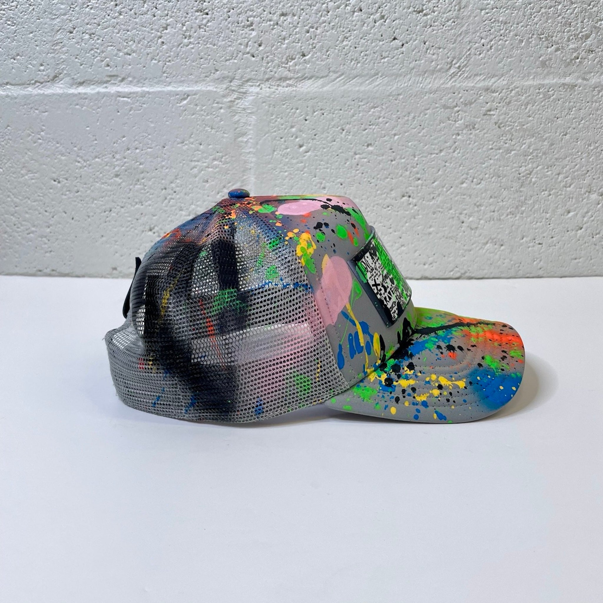 Workshop Trucker Cap in Gray by PARTCH Didier Devaux | Limited Edition