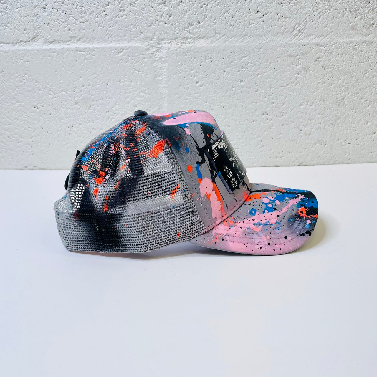 Atelier PARTCH Cap Special Edition Hand-Painted by Didier Devaux