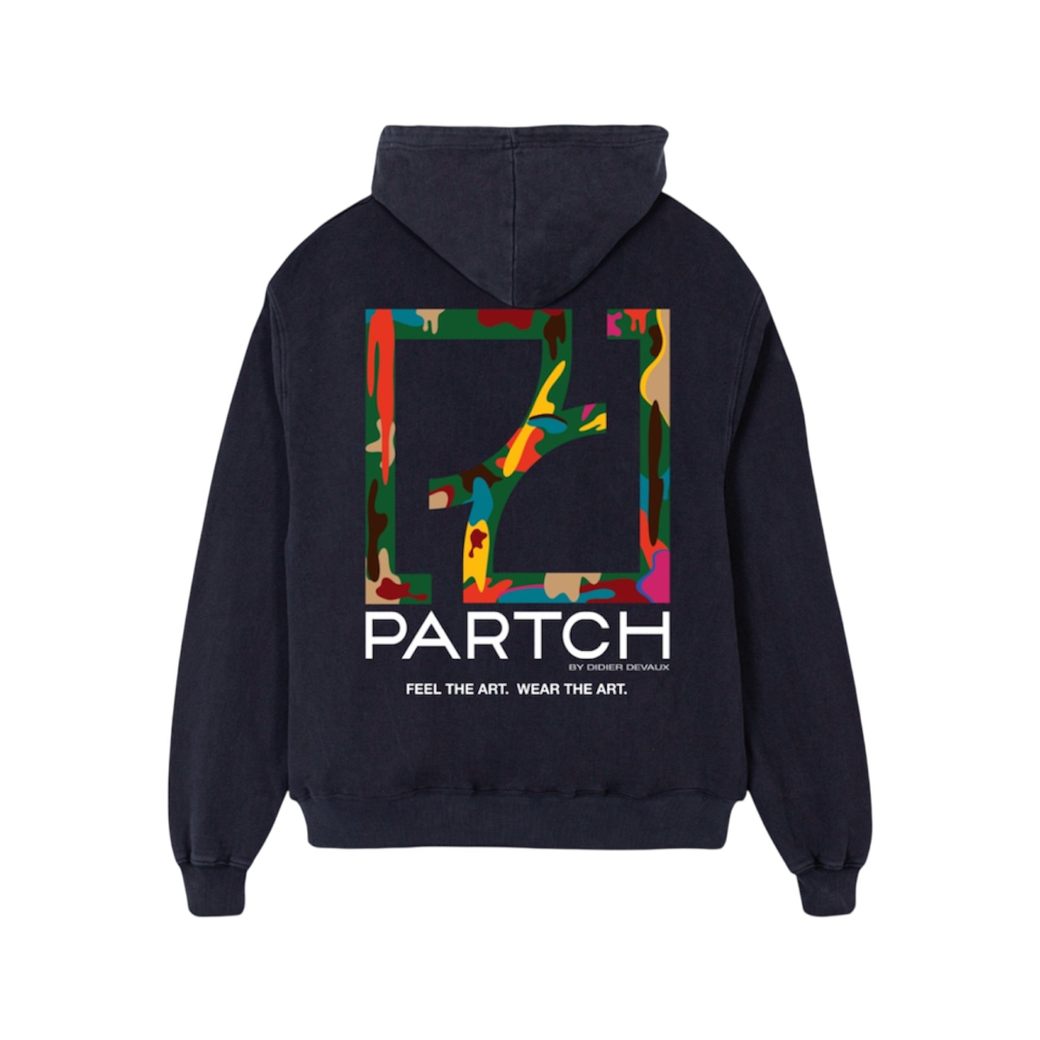 Designer Oversized Hoodie Graphic Drift Cotton | PARTCH by Didier Devaux