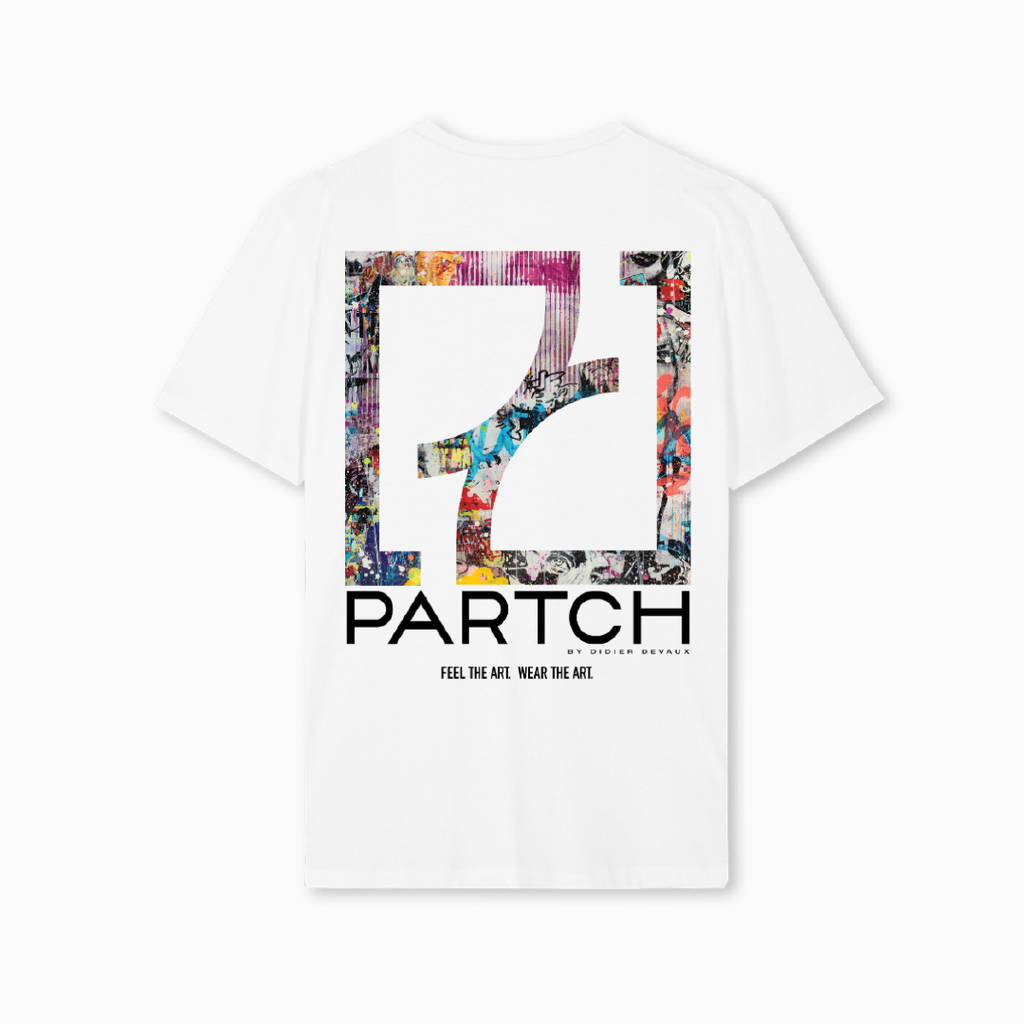 Partch T-Shirt Dreams graphic printed at the front and back, short sleeve, organic cotton