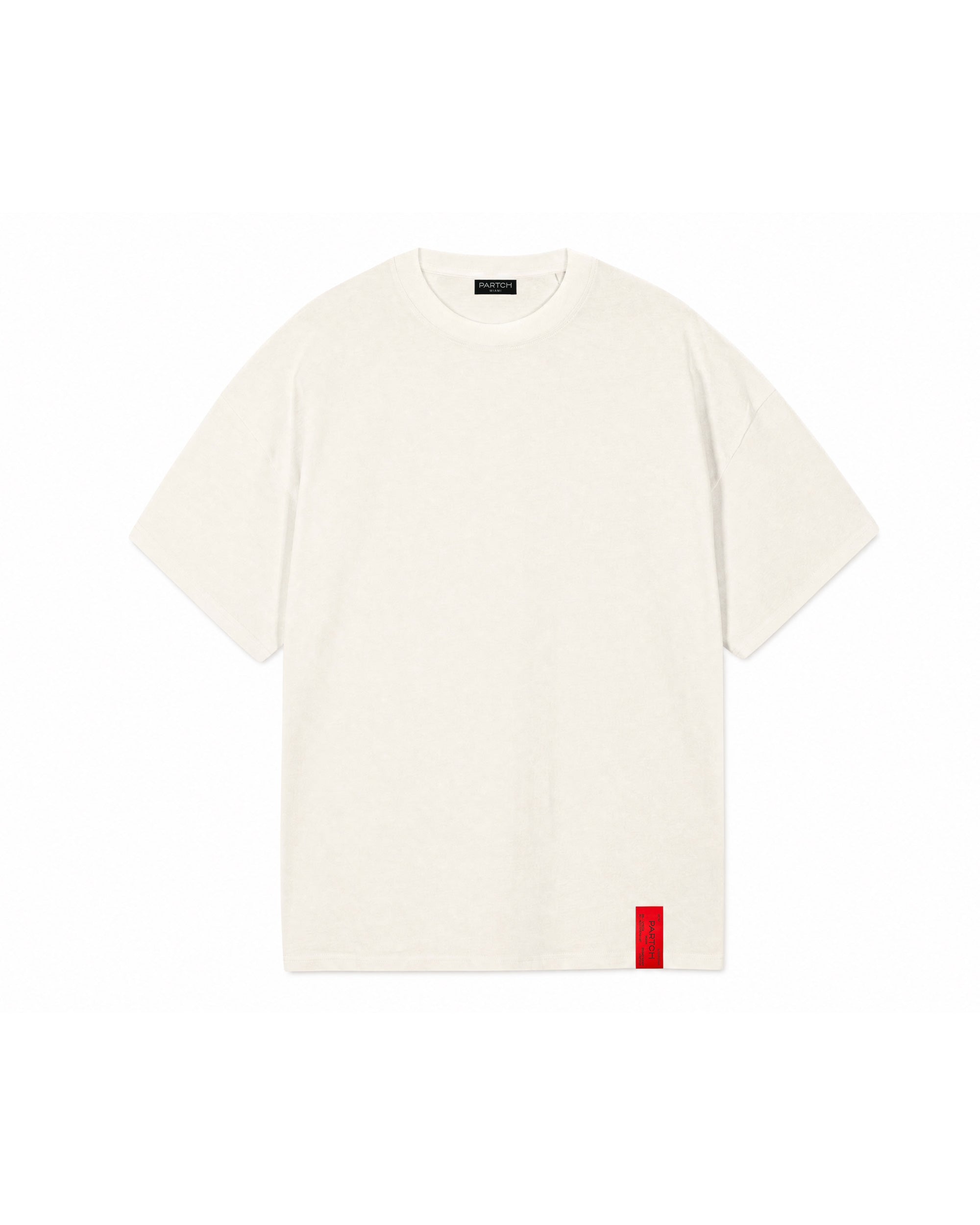 Partch Must Oversized Tee Cream in Organic Cotton | Elegant Chic Streetwear
