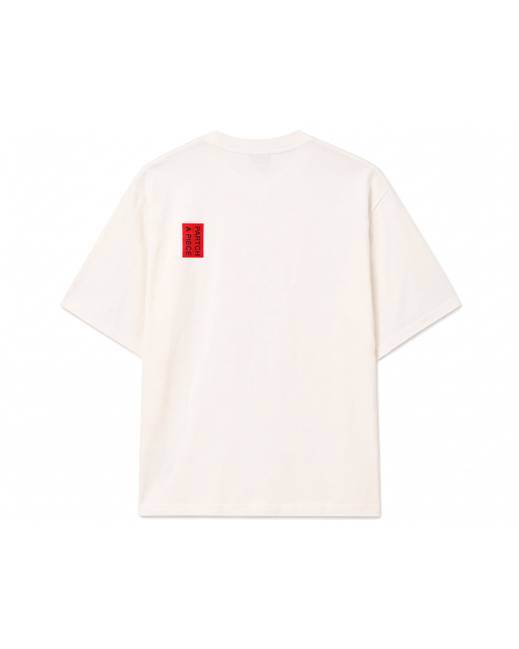 PARTCH Cream Oversized Tee Organic Cotton | Luxury Unisex T-Shirts