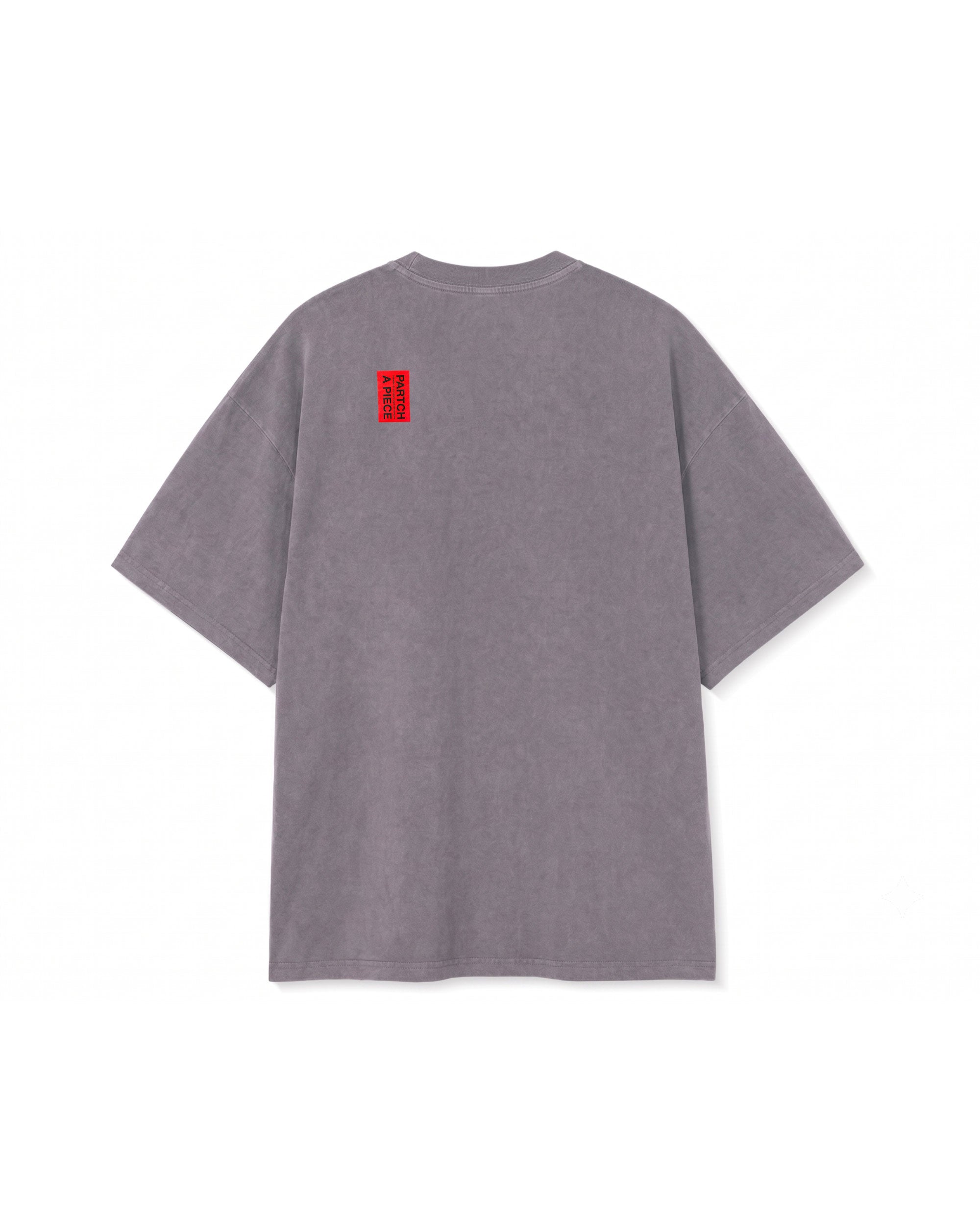 Must Washed Grey Luxury Oversized T-Shirt Cotton | PARTCH