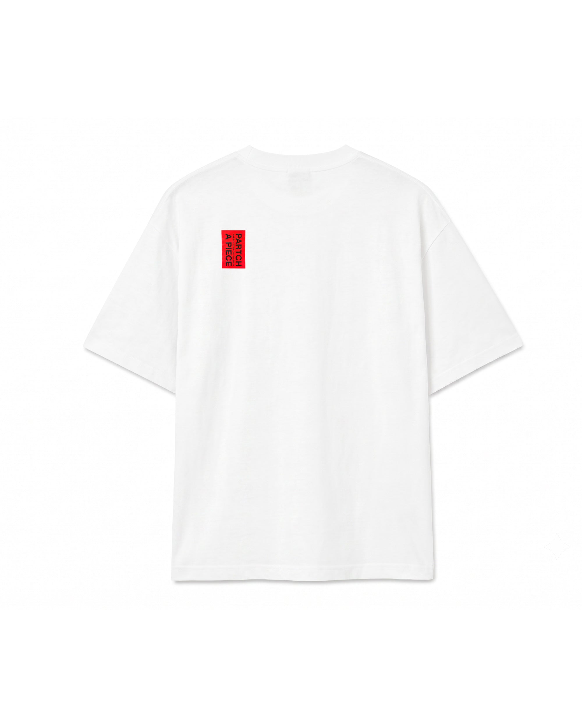 PARTCH Must Oversized T-Shirt White Premium Organic Cotton Unisex | Elegant Chic Streetwear