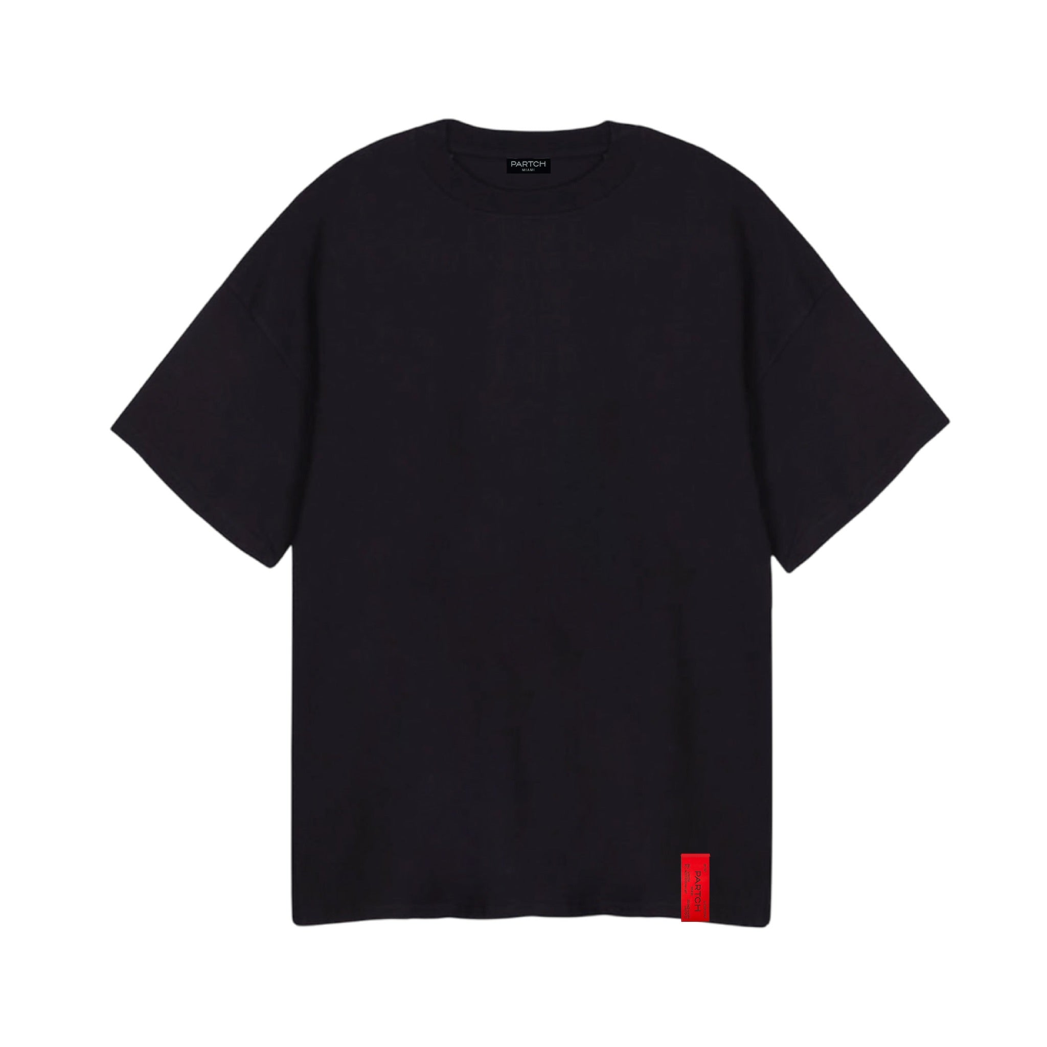 Paint Graphic Oversized T-Shirt Logo Printed at the back | PARTCH