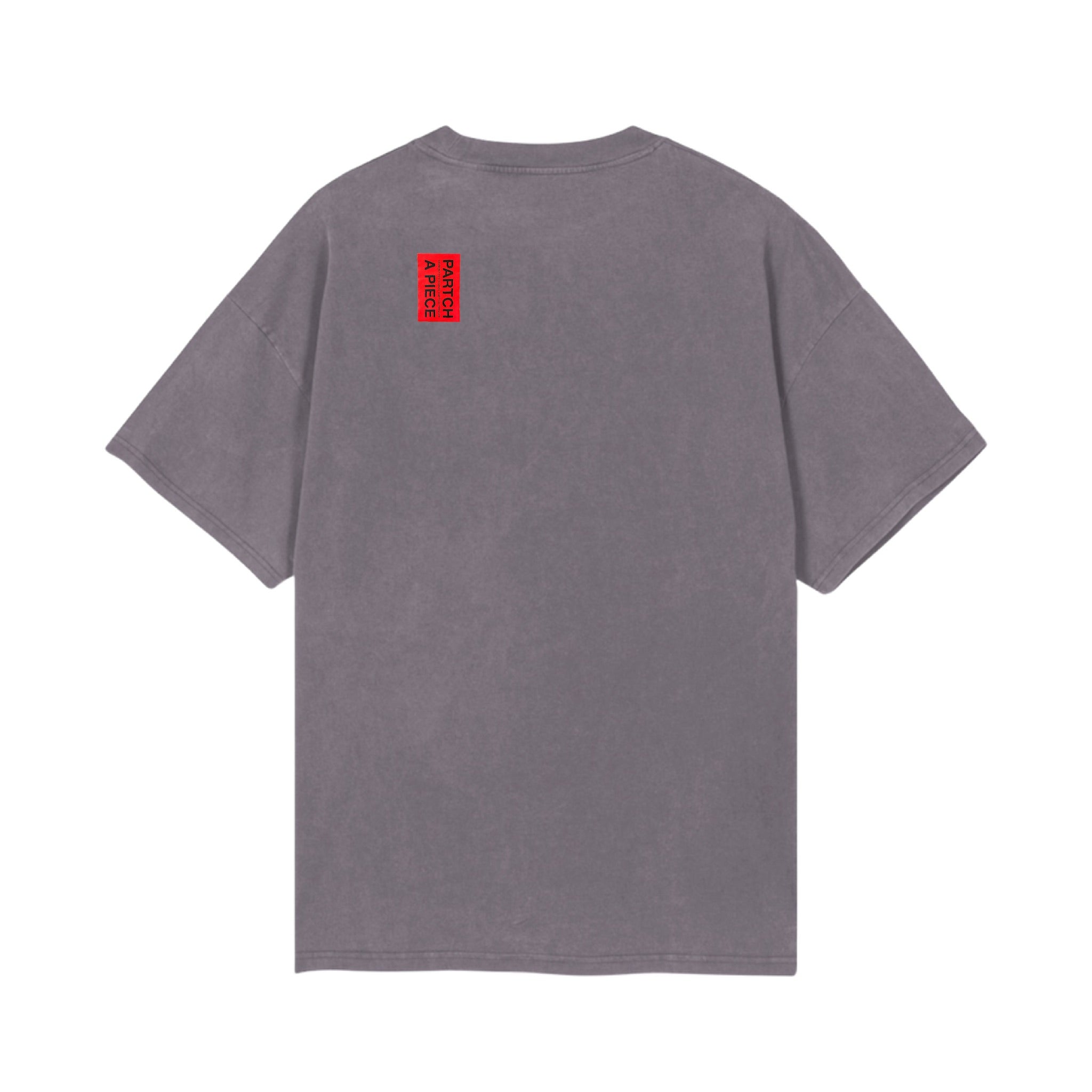 Partch Must A Piece Oversized T-Shirt Pigment Grey for Men | Designer T-Shirts