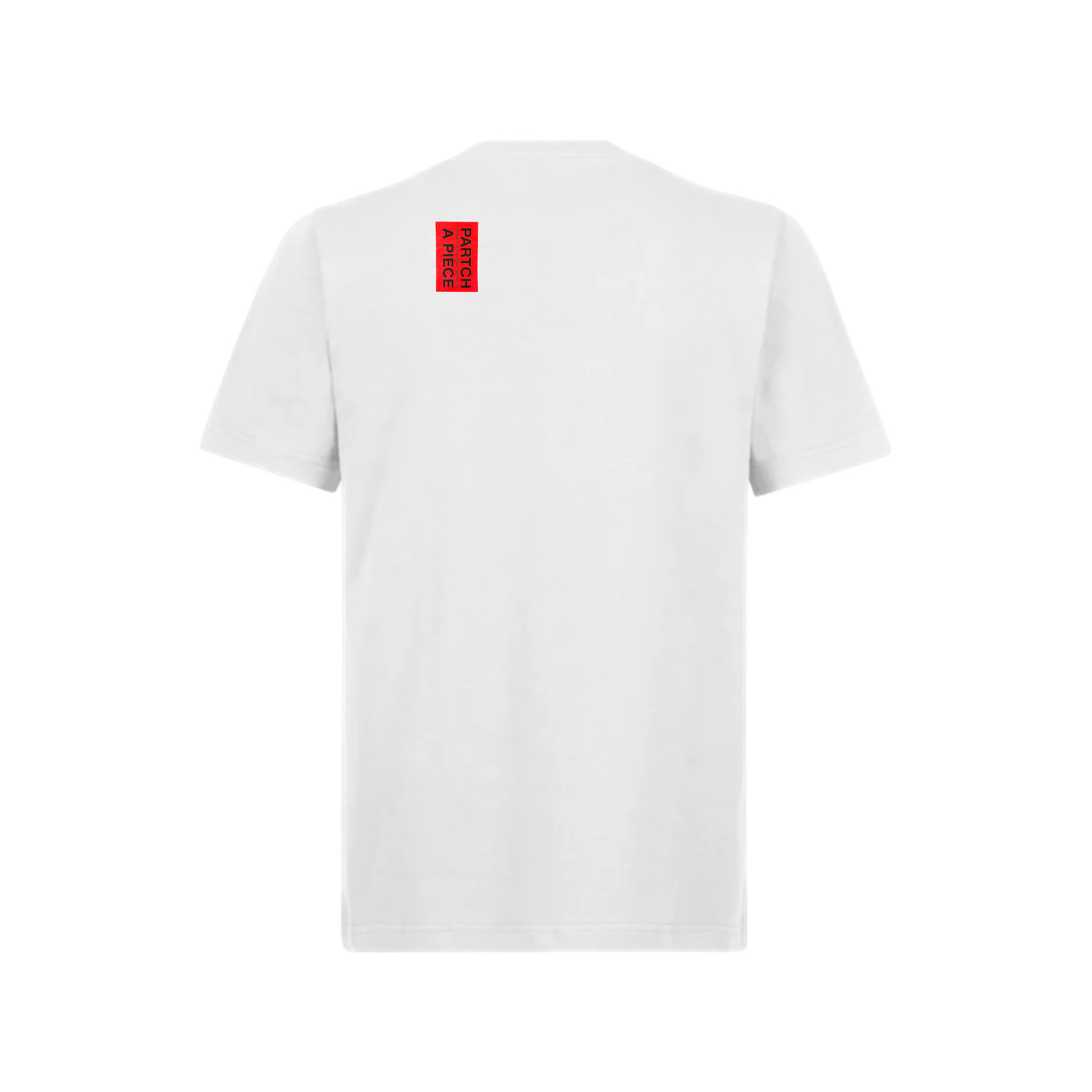 Partch White T-Shirt Cotton for Men's and Women's