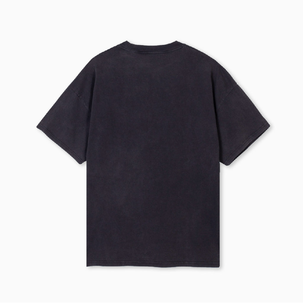 Vintage Black Oversized T-Shirt Cotton - PARTCH