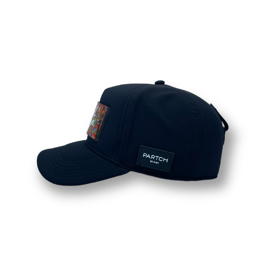 Partch Fashion Black Trucker Hat for Men