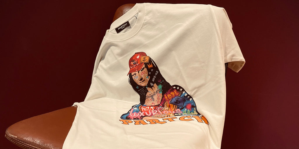 Men's Oversized T-Shirts Collection PARTCH - Idol Mona Lisa
