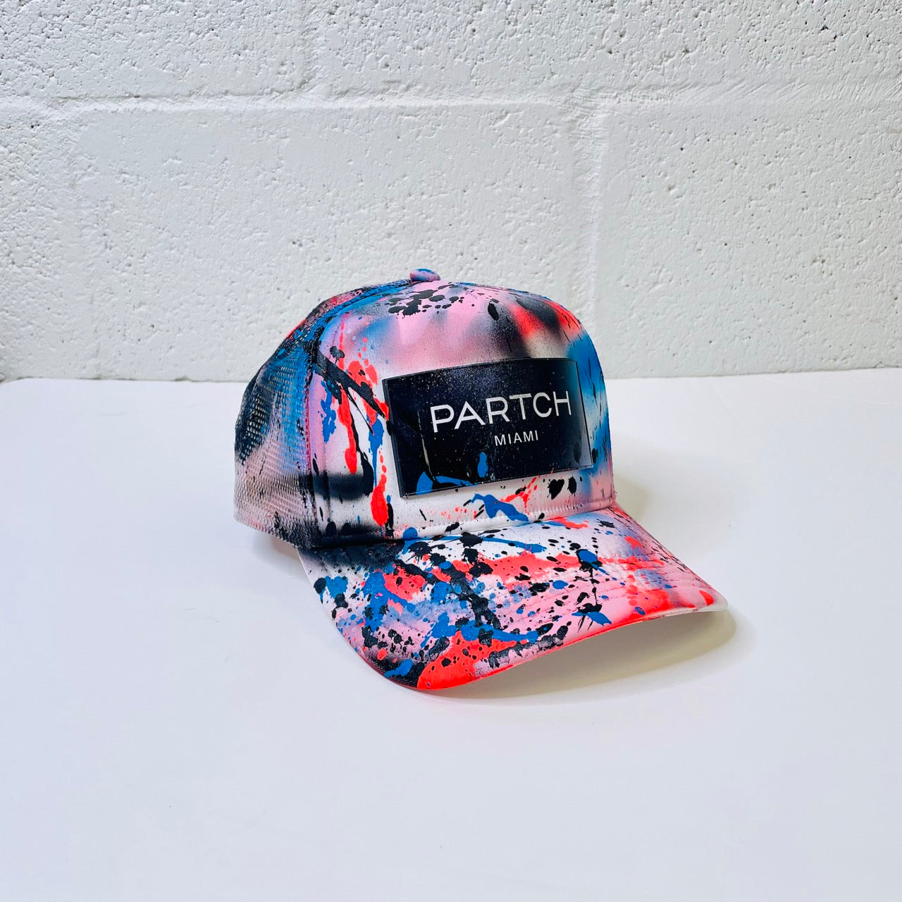 Partch Atelier Logo hand Painte Cap w/ Removable Partch Clip