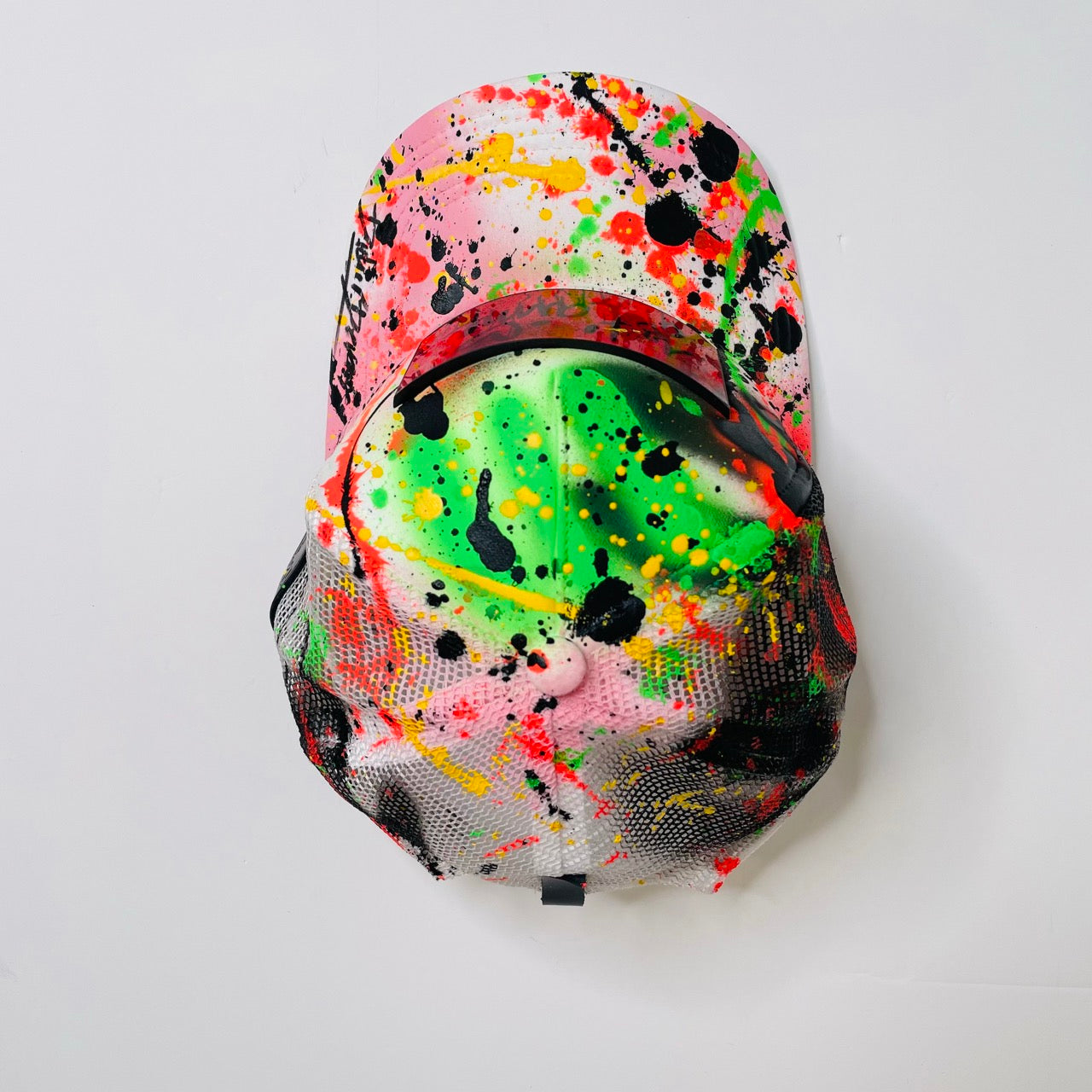 PARTCH Workshop Love Hand painted Trucker Hat in White | removable Partch-Clip