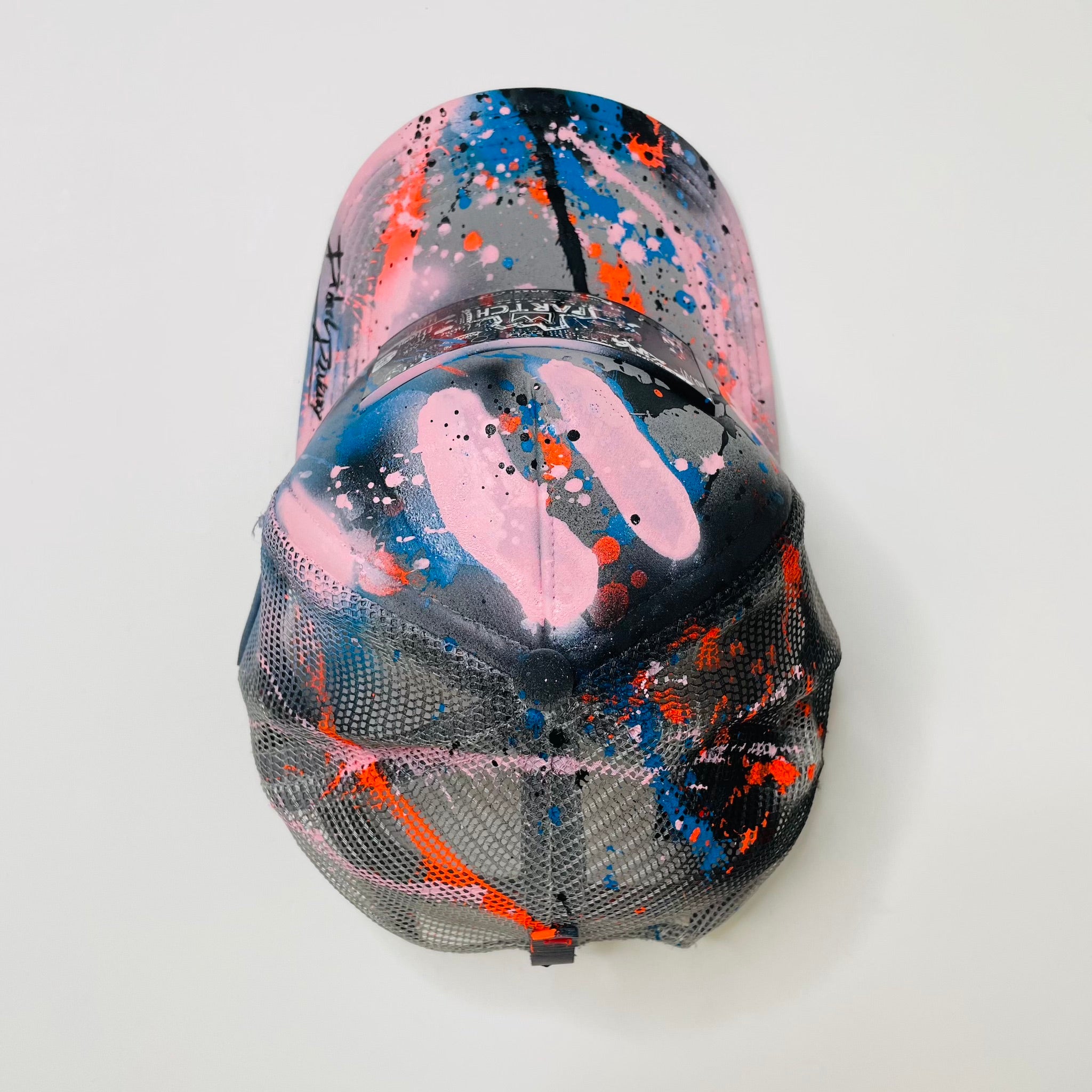 PARTCH Atelier Collection Custom Hand Painting by Didier Devaux Trucker Cap 