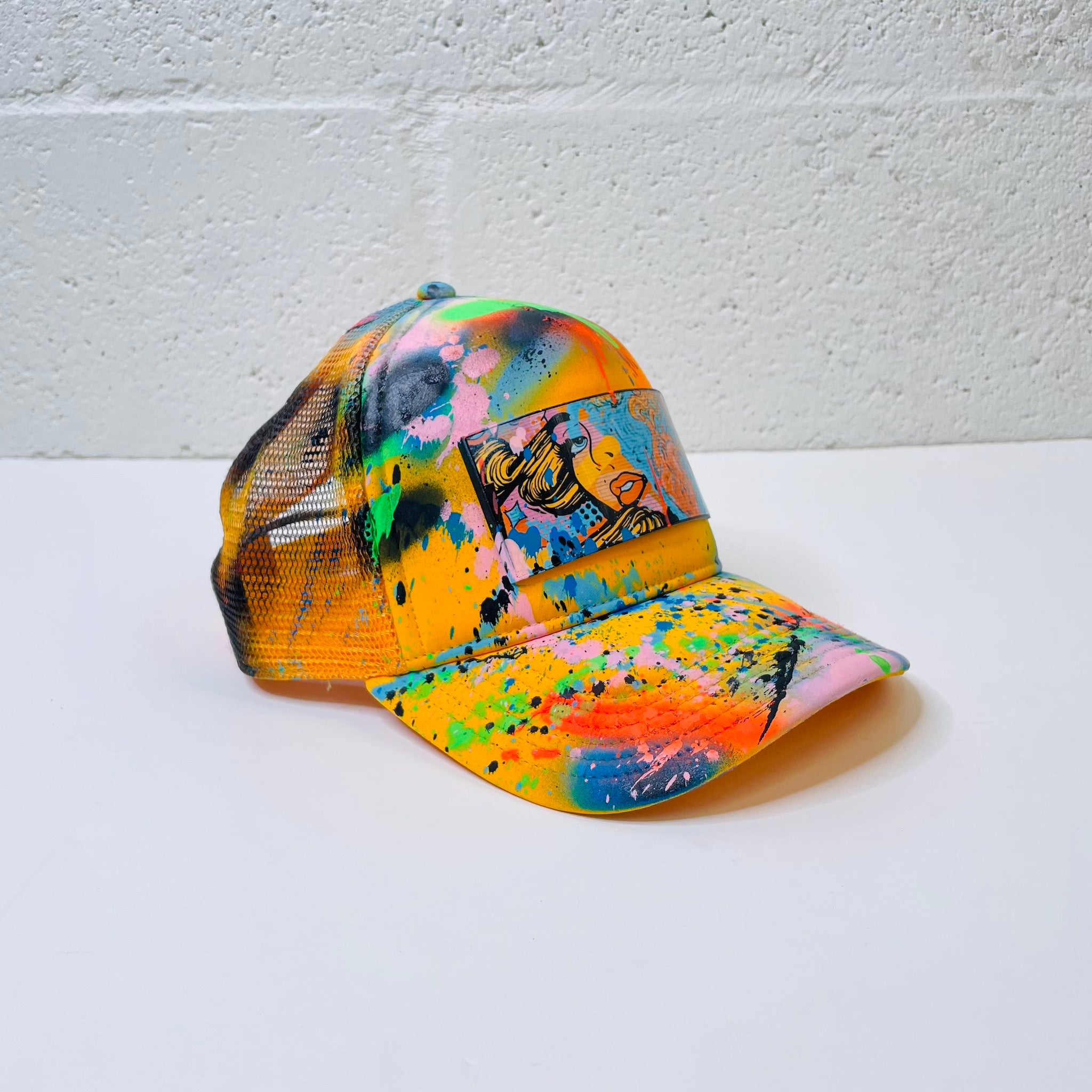PARTCH Atelier Exsyt Cap 5 panel Custom Hand Painted