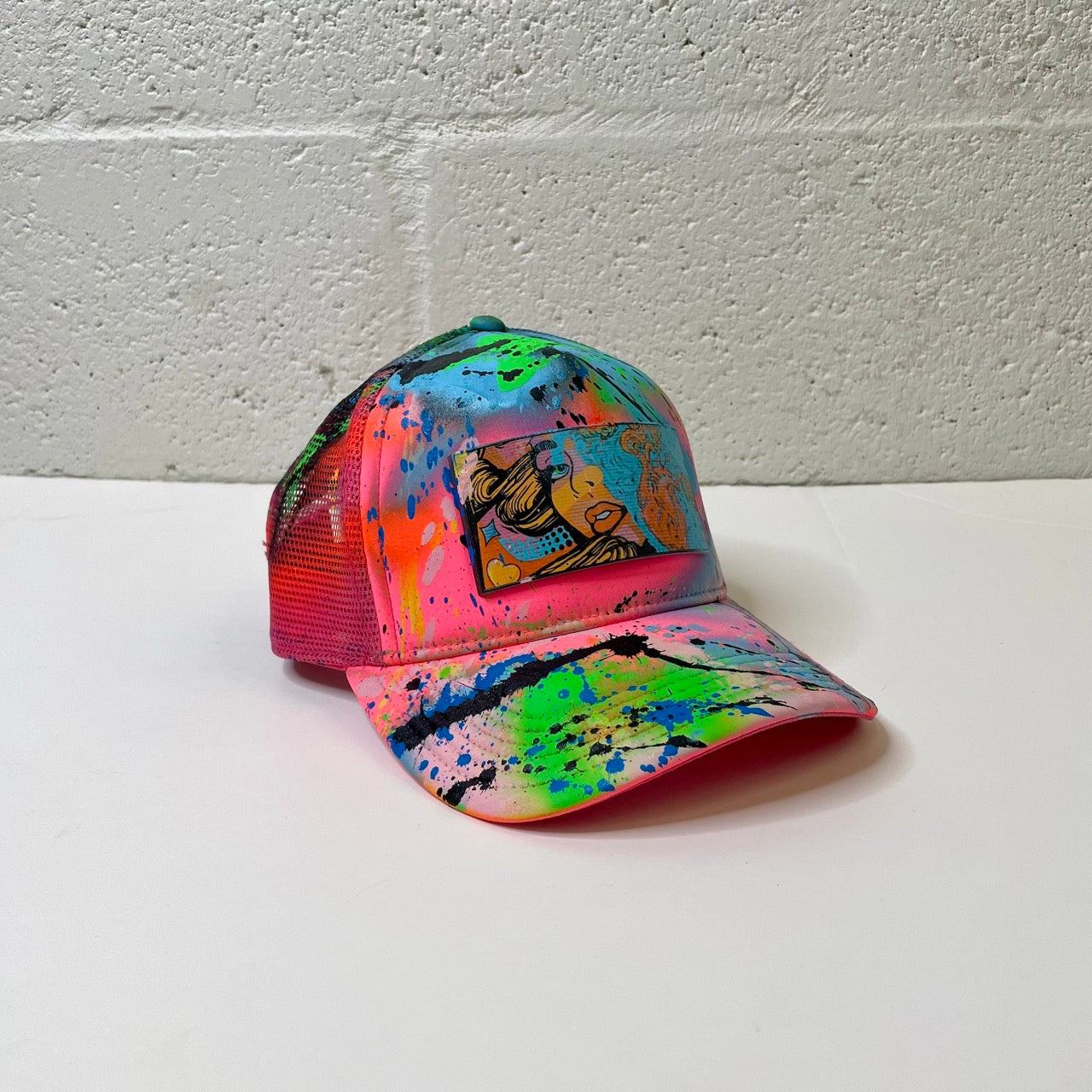 Partch Atelier Custom Trucker Cap Hand Painted | Limited Edition DD1