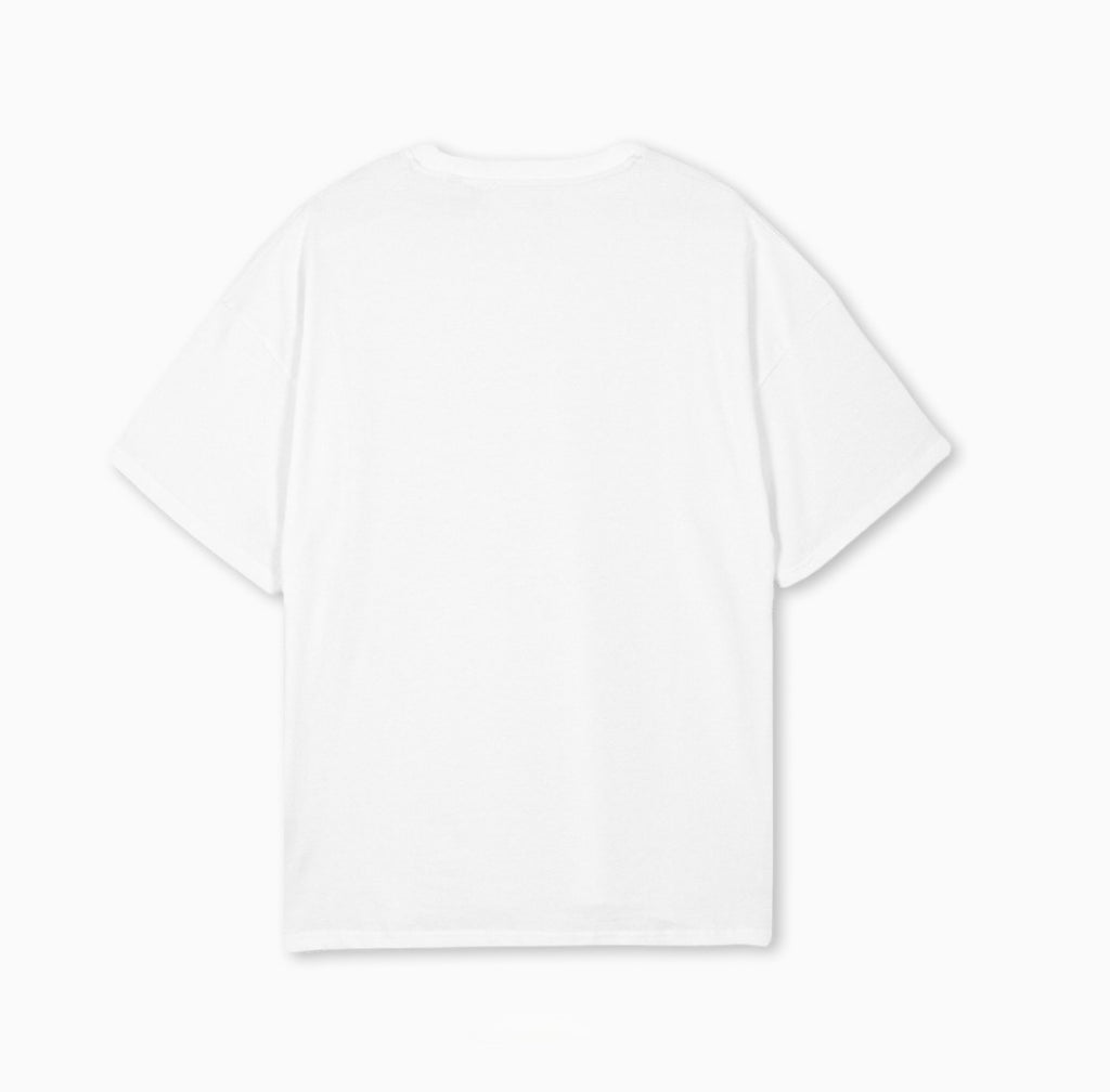 PARTCH White T-Shirt Oversized Fit for Men