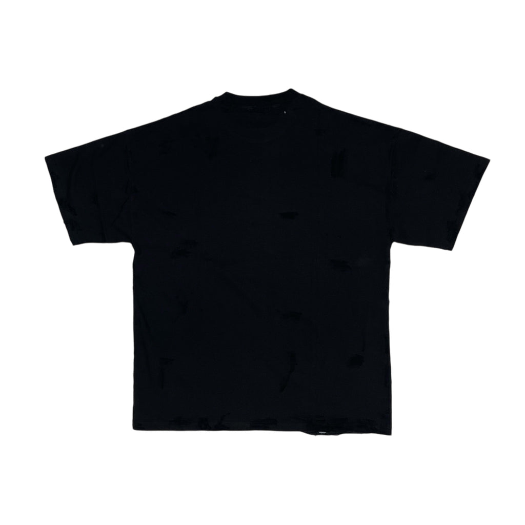 Partch Black Luxury T-Shirt Distressed 