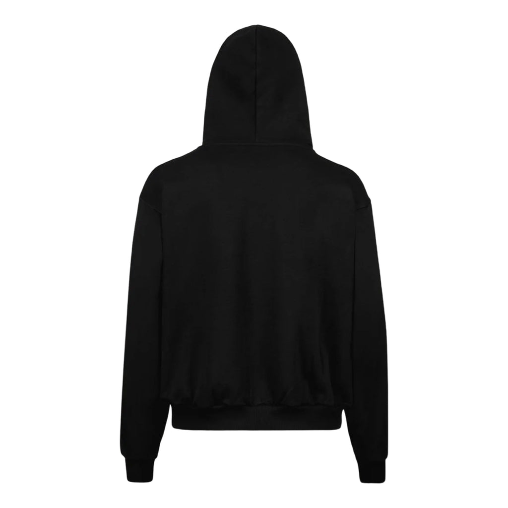 Black Designer Zip Up Hoodie Black | PARTCH