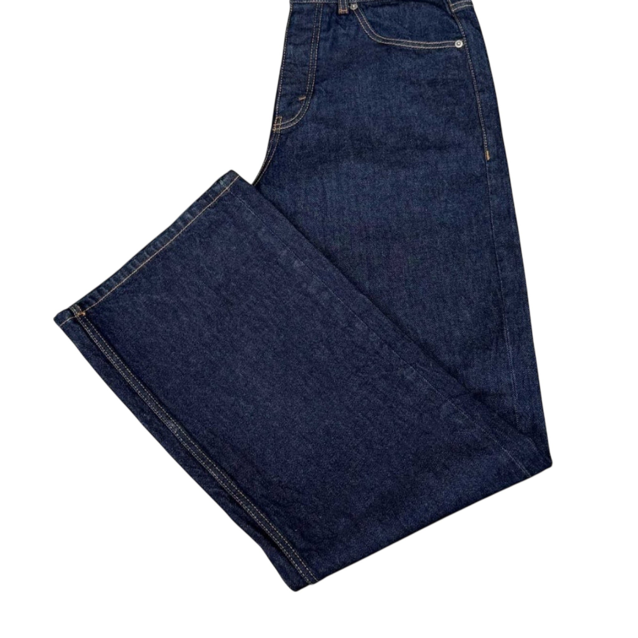 Loose Fit Blue Premium Organic Cotton for Mens's and Women's | PARTCH Fashion by Didier Devaux