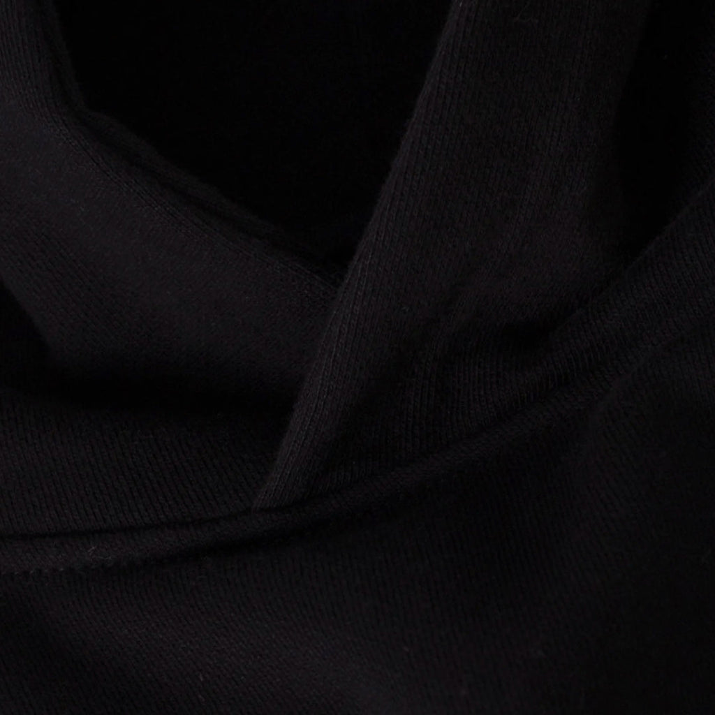 Black luxury organic cotton sweatshirt