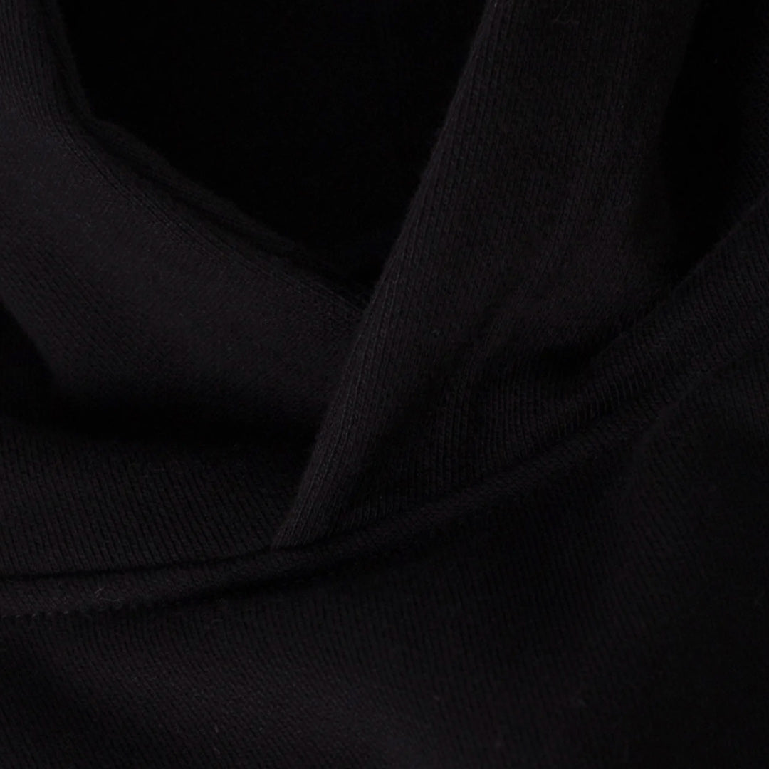 Luxury Fashion Black Hoodie for Men and Women - Partch by Didier Devaux