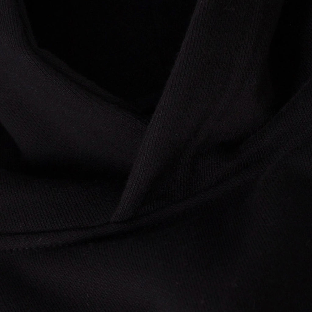 Black Hoodie Cotton in Black for Men | PARTCH