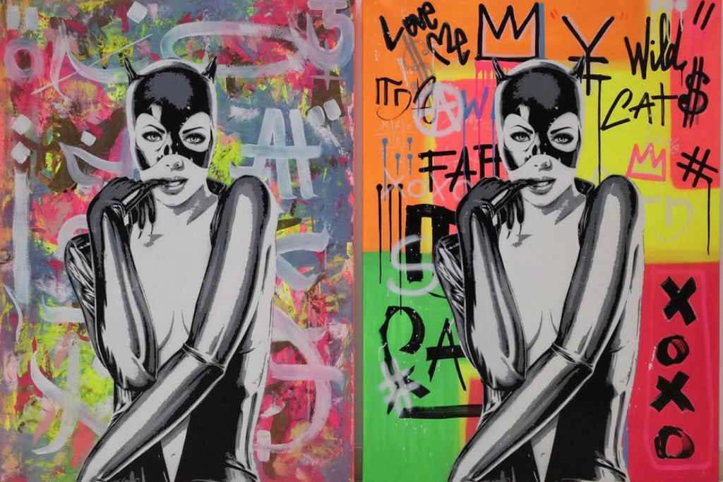 Cap woman by Lukas Avalon Artist from Monaco | Pop Art | Street Art 