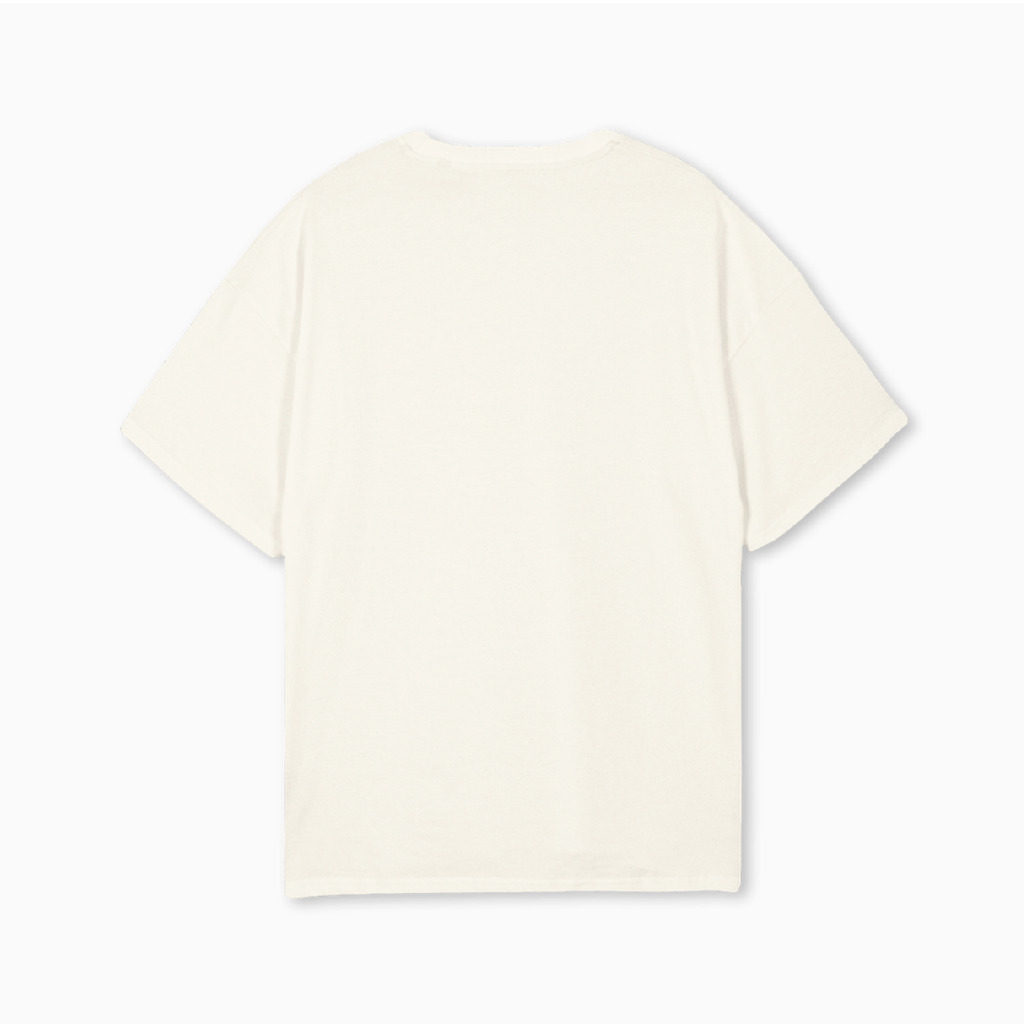 Partch Must  T-Shirt Short Sleeve Cotton in Color Cream - Beige 