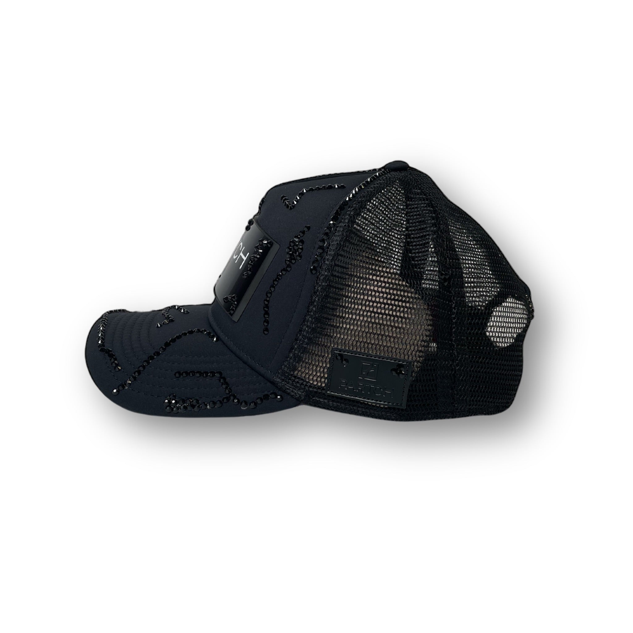 Partch Logo Crystal-Embellished Trucker for Men