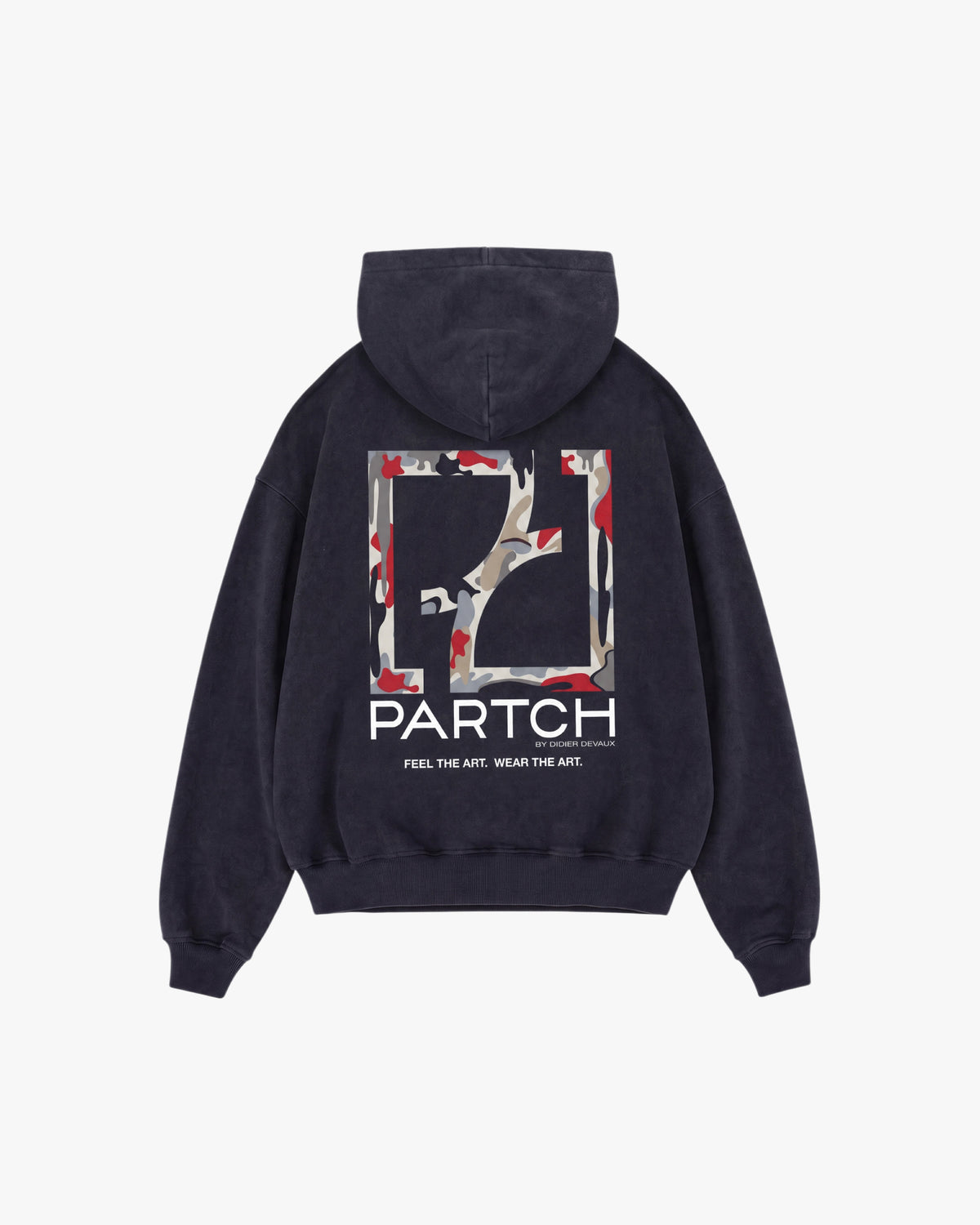 Drift Oversized Hoodie Vintage Black Cotton | PARTCH