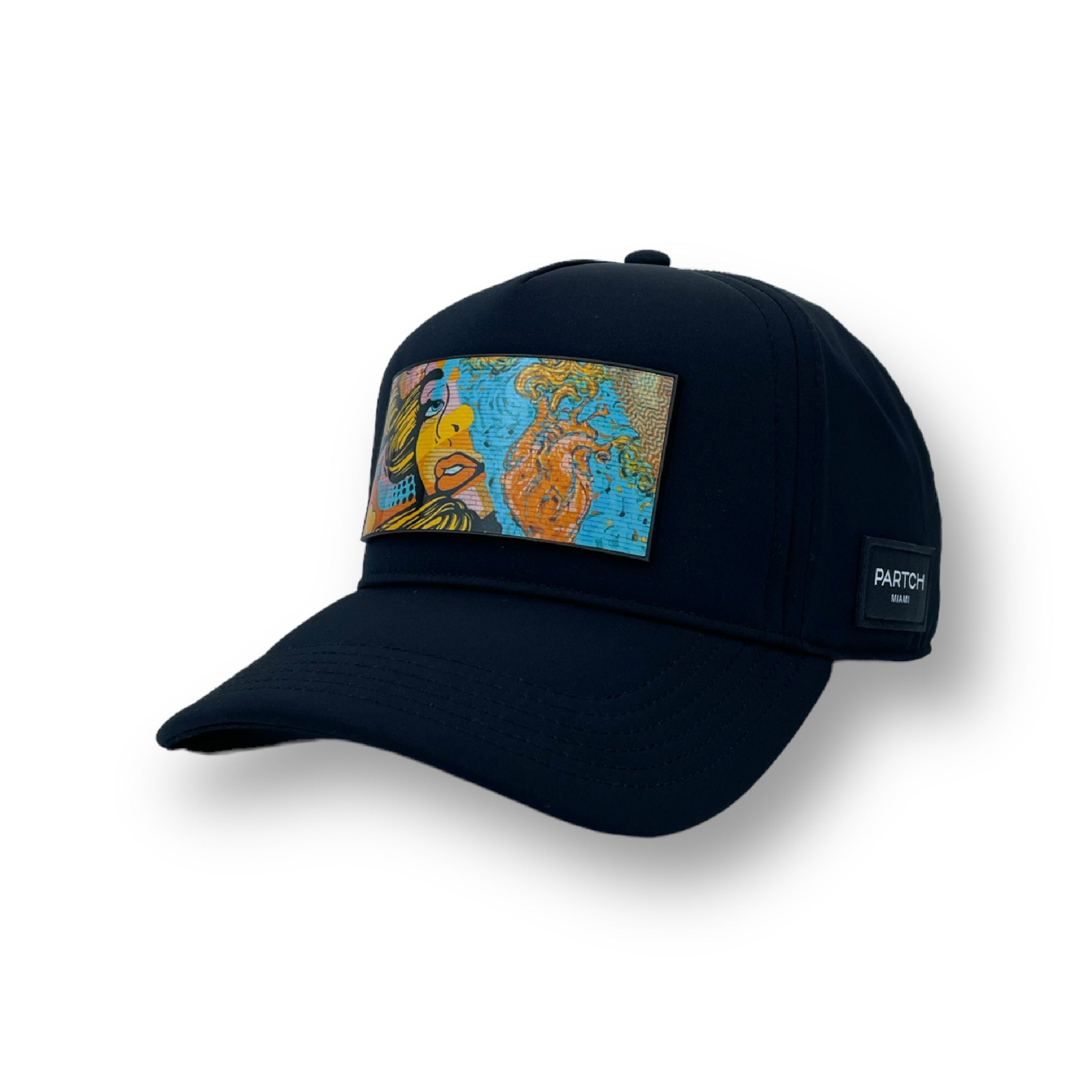 Partch Esxyt Trucker Hat Red Removable Clip
