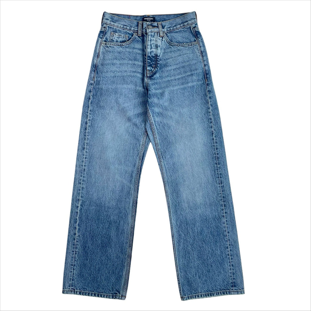 PARTCH Loose Fit Jeans Mid Blue Denim for Men