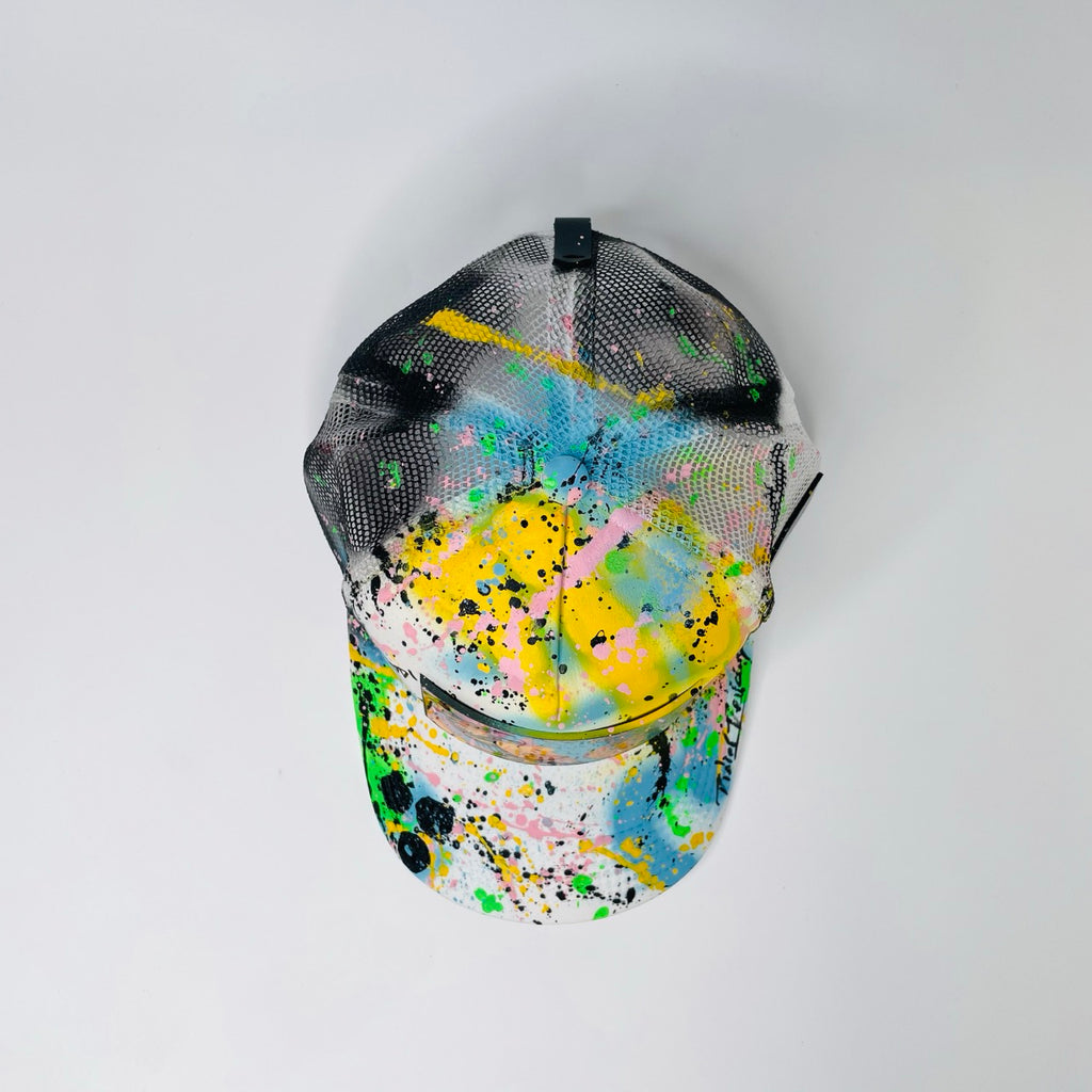 Partch Exsyt Cap 5 Panel Paint-Splatters Limited Edition | BY Didier Devaux