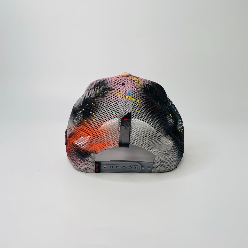 Men's Trucker Hat Workshop Paint-Splatters | PARTCH Fashion