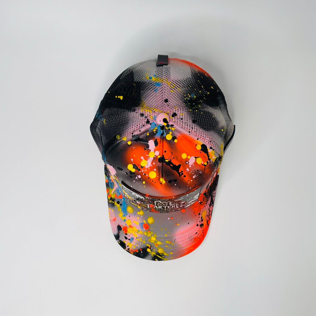 Partch Pop Love Paint-Splatters Cap Breathable | Limited Edition Headwear