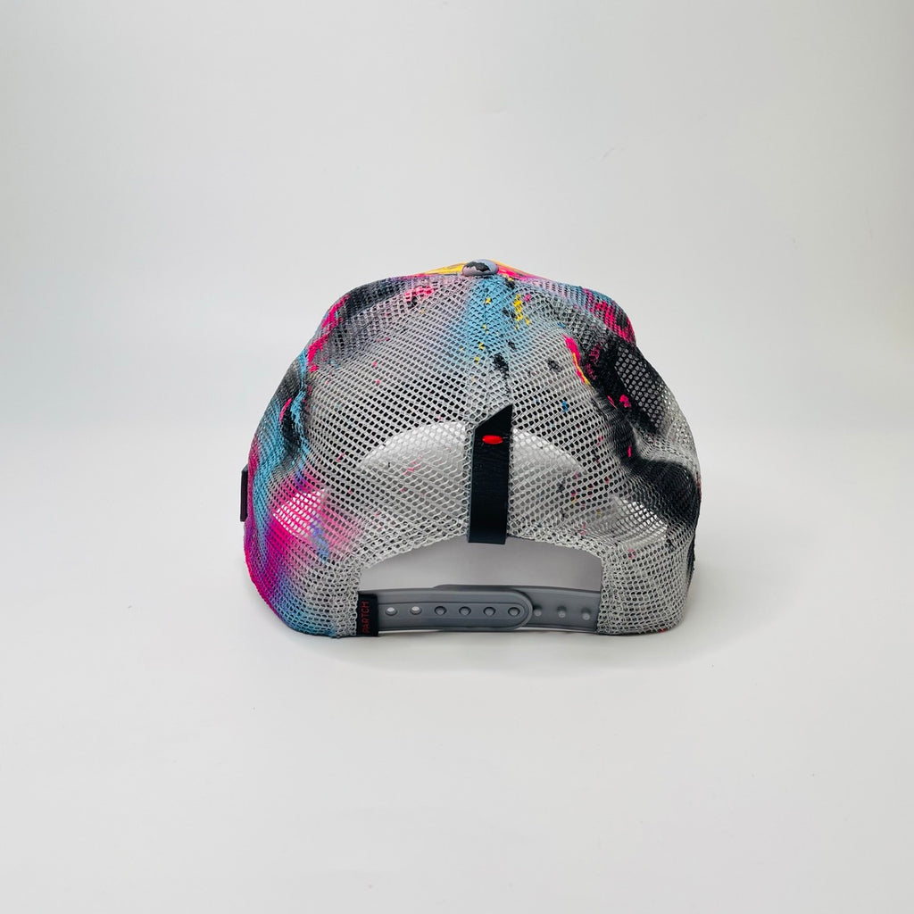 Partch Love Caps 5 panel Breathable Atelier Collection Hand-Painted