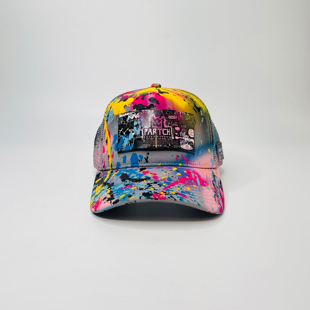 Men's Pop Love Trucker Hat Hand-Painted  Workshop | Partch