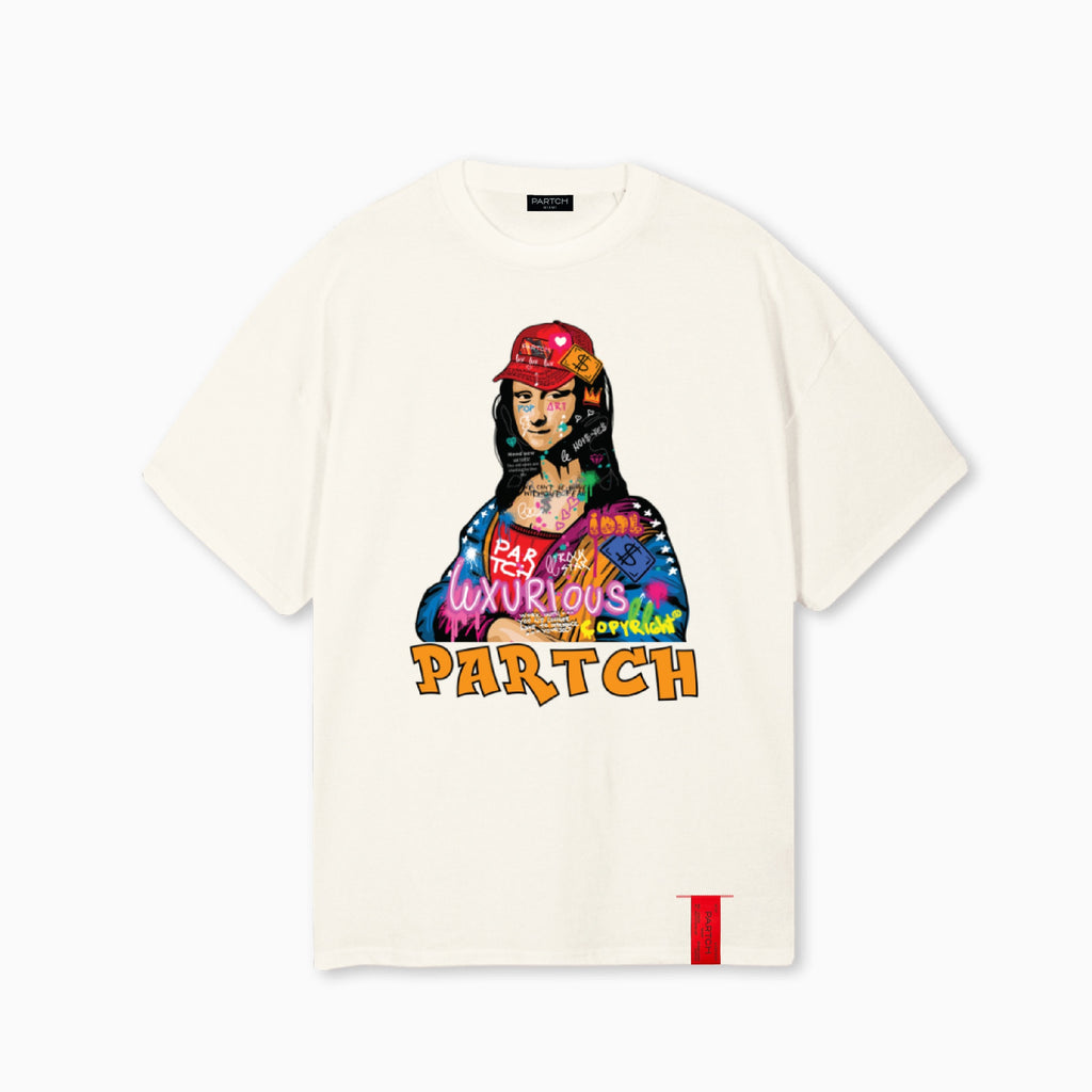 Partch Oversized Mona Idol print Cotton jersey T-Shirt - Men