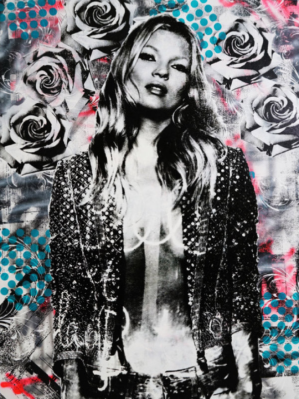 Kate Moss by Jared Schwalb Vehement Art | PARTCH Fashion 