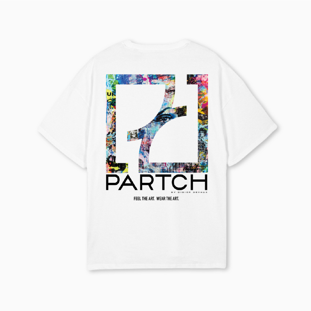 Partch Graphic T-Shirt Kulture print - Oversized T-Shirt