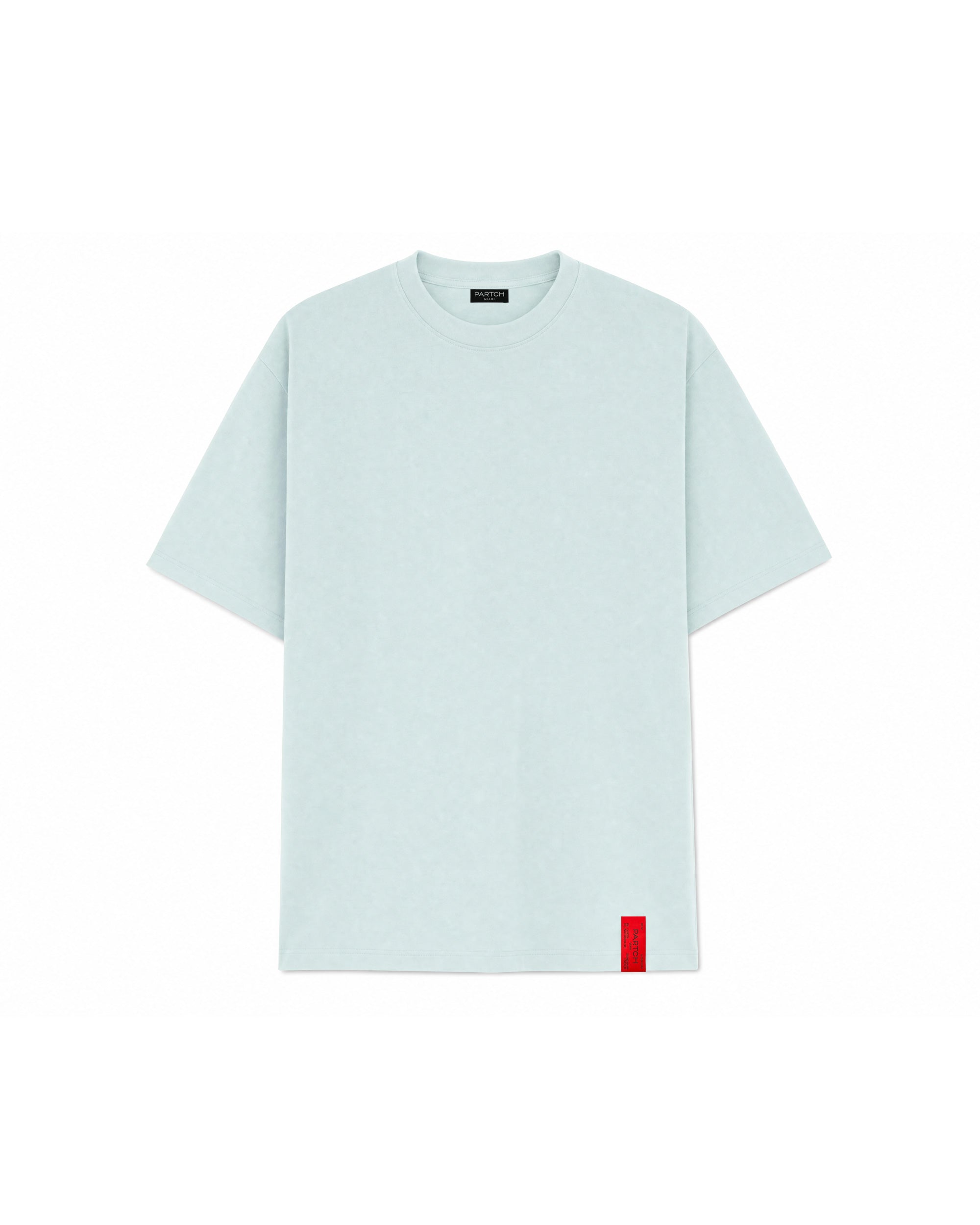 PARTCH Must Oversized Tee Ice Blue for Men | Luxury Streetwear