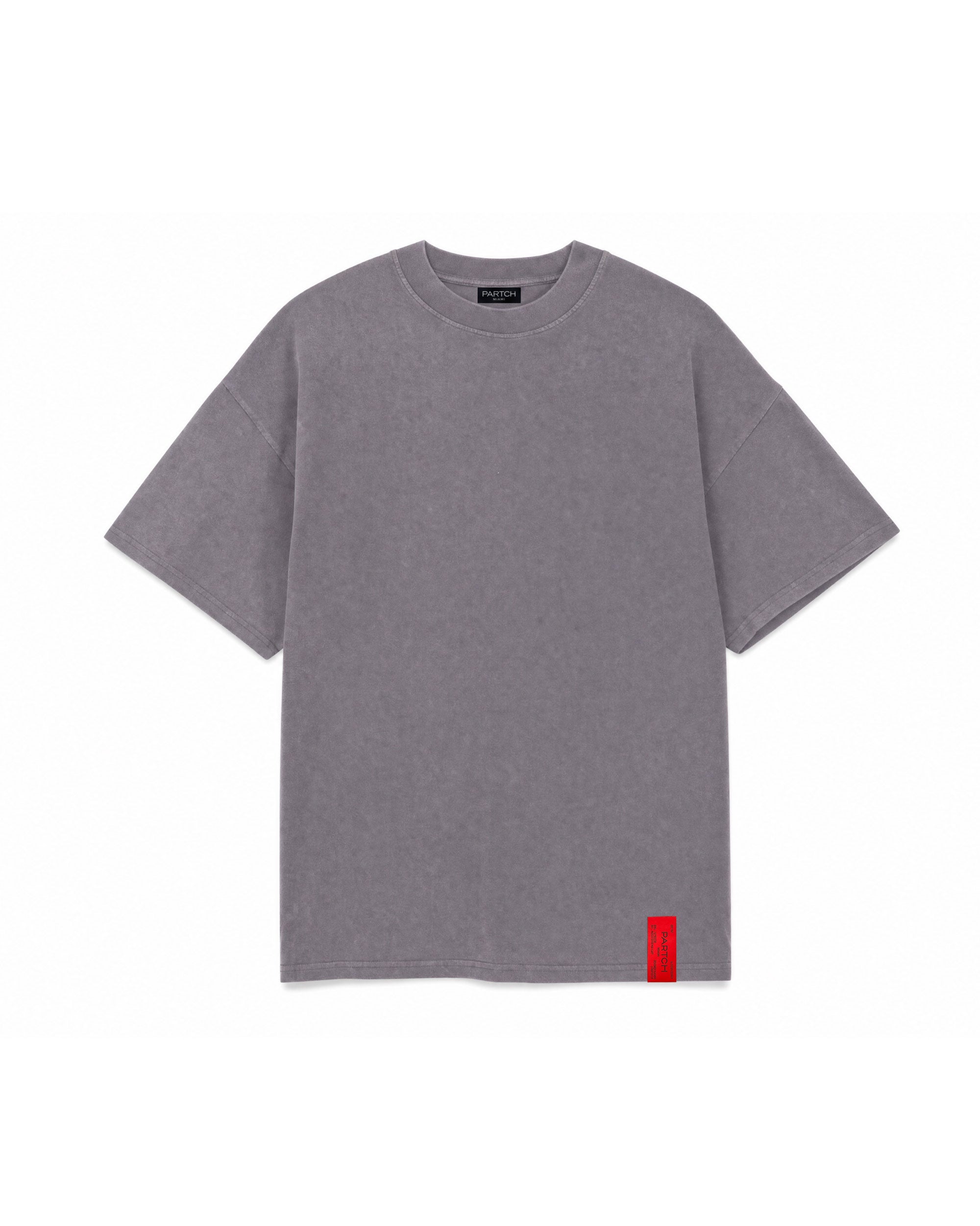 Grey Designer Blank Oversized T-Shirt Organic Cotton | PARTCH