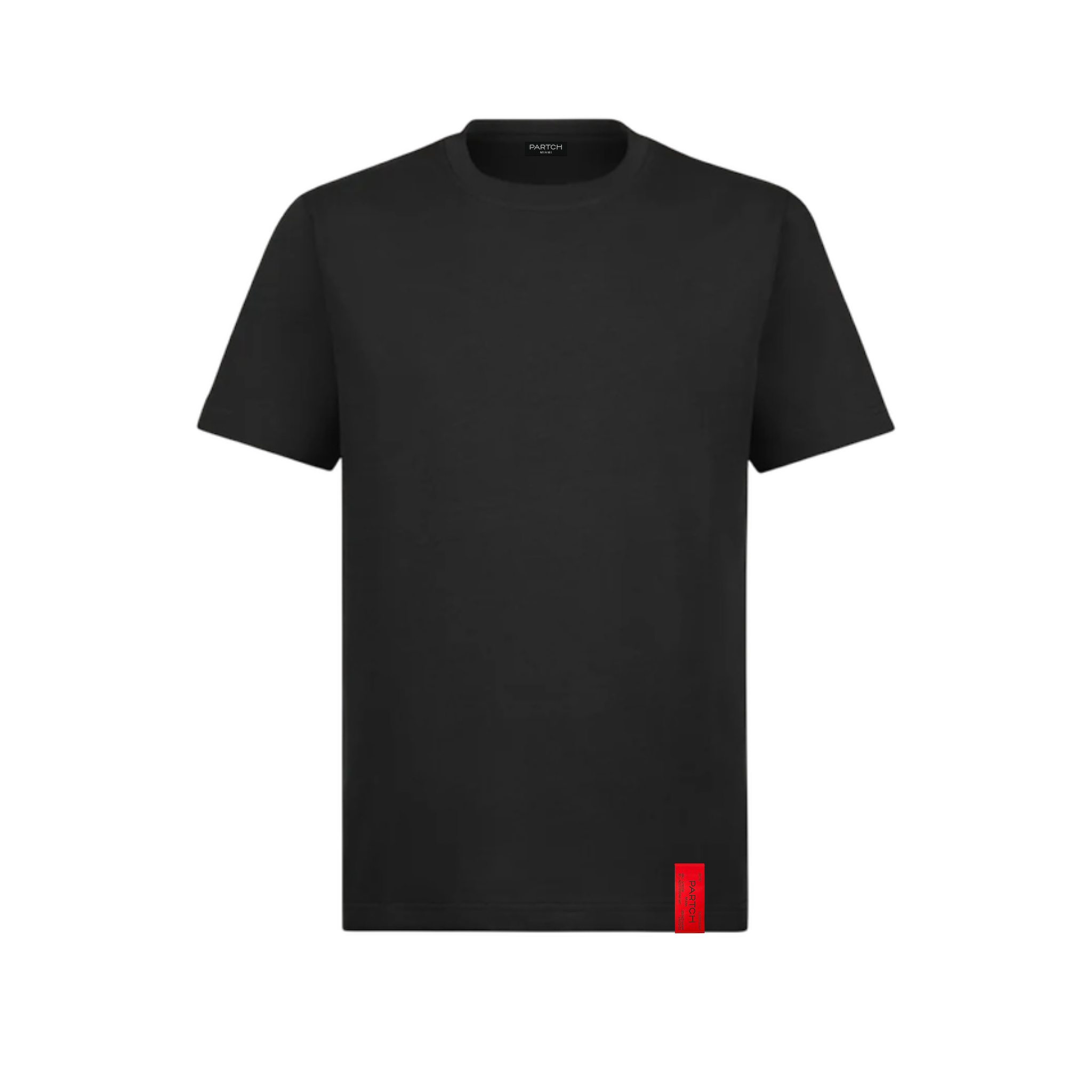 Partch Must Solid Black T-Shirt Cotton | Casual Chic Style