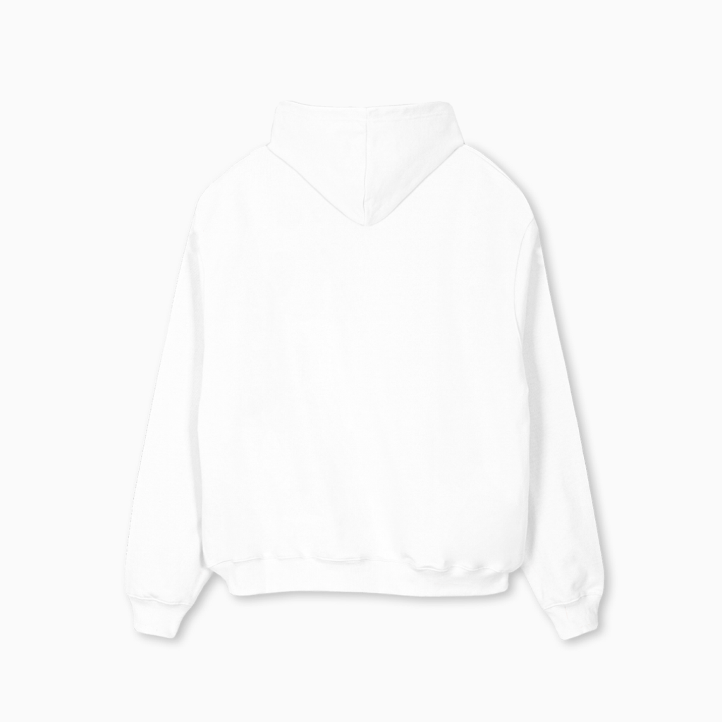 White Must Blank Hoodie Organic Cotton - PARTCH