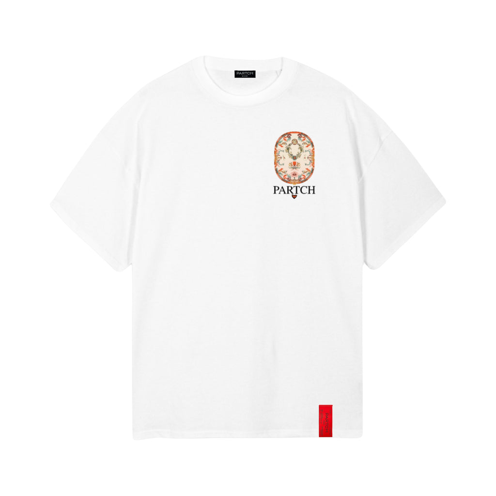 Partch Orna Luxury T-Shirt Oversized Fit White for Men