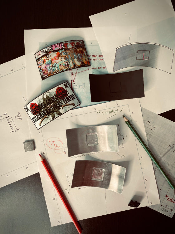 PARTCH Clip concept made in Aluminum | Compatible for Hats, Caps, Trucker Hat, Baseball Cap