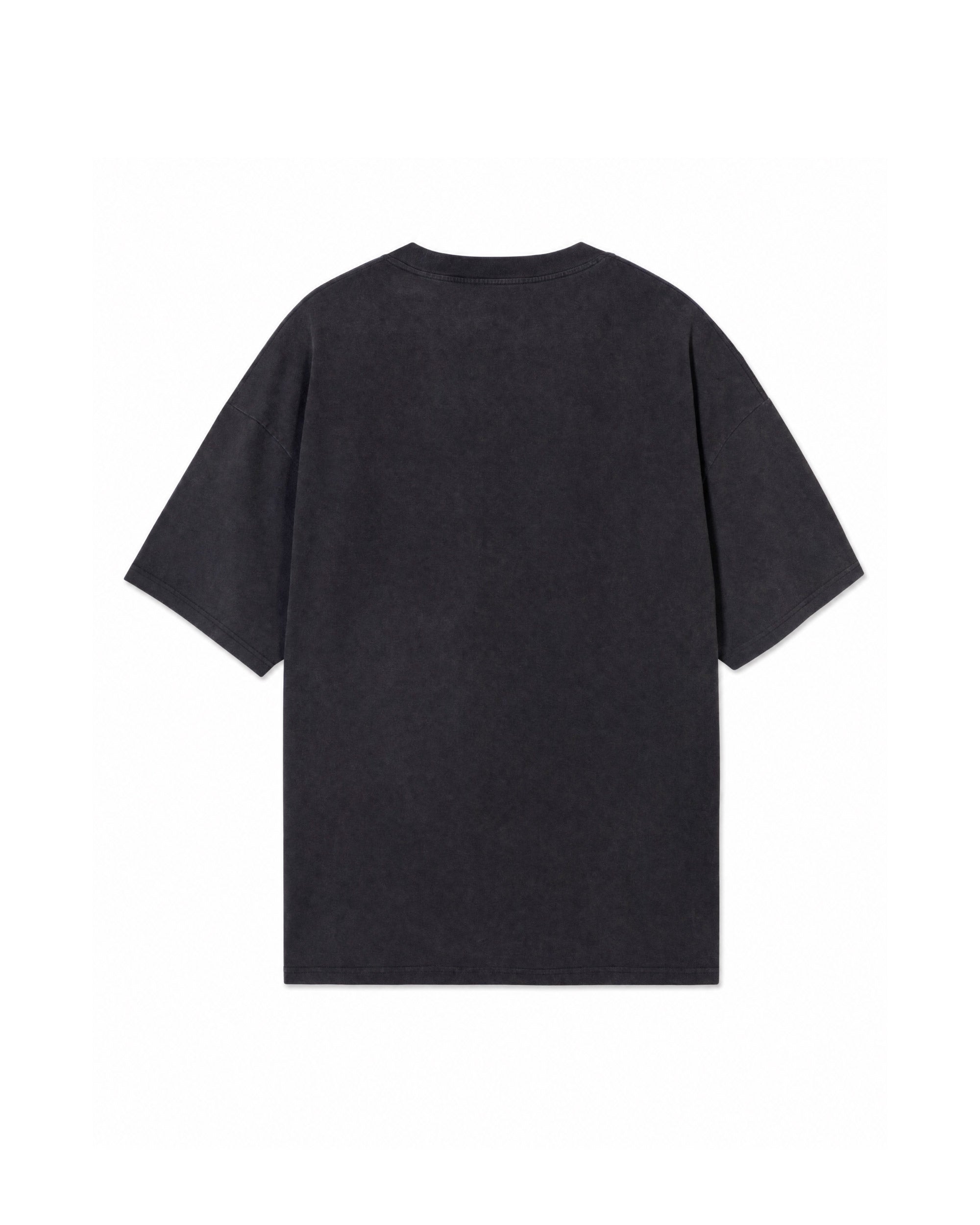 Washed Black Oversized T-Shirt Organic Cotton | PARTCH