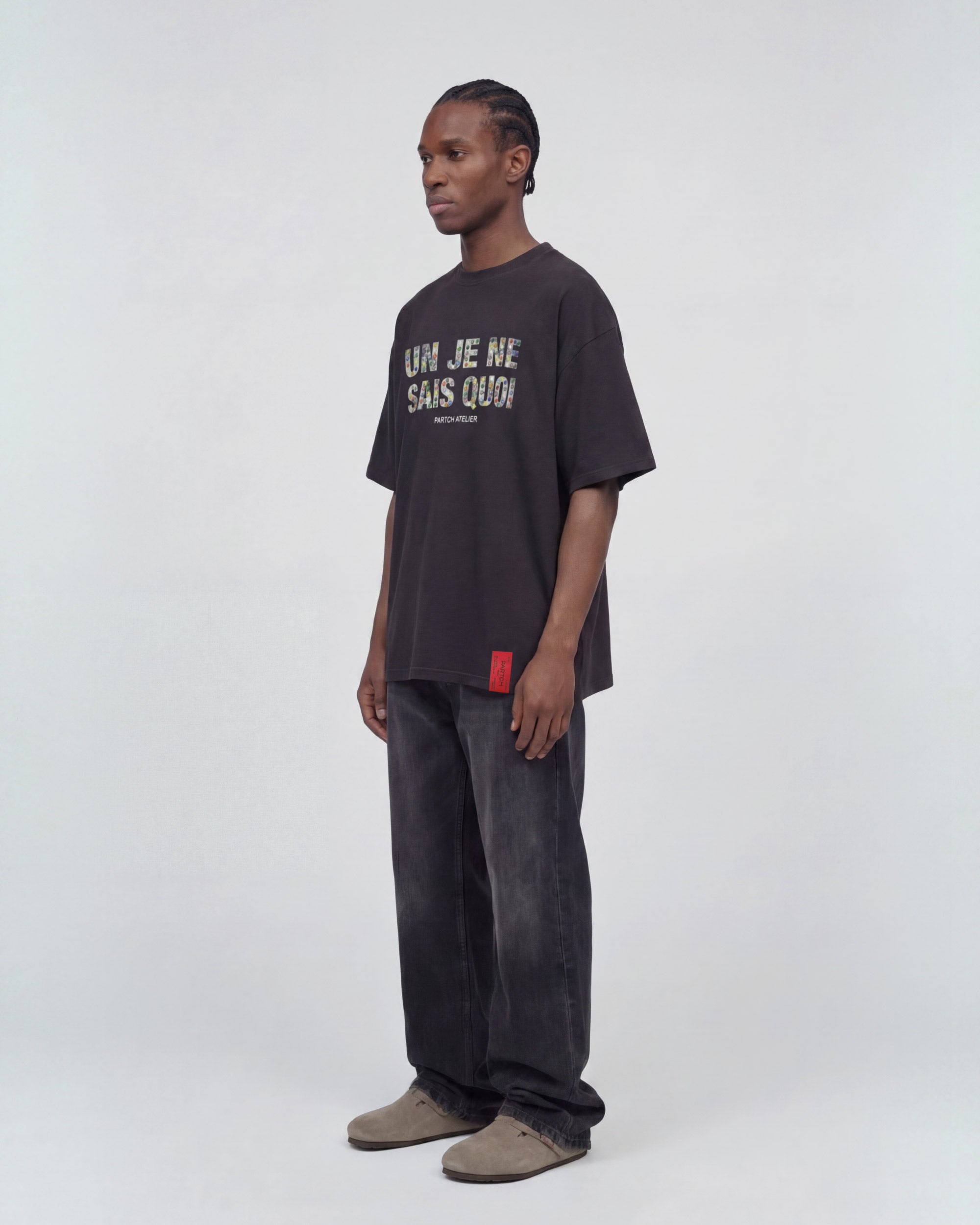 Men's Luxury Oversized T-Shirt Un Je Ne Sais Quoi Crystal Customization | PARTCH