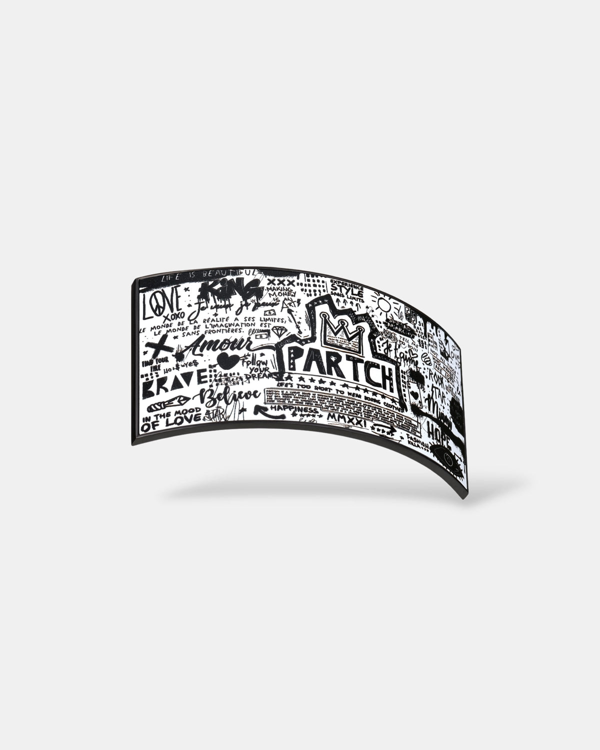 PARTCH Pop Love Artwork Removable Partch-Clip for Caps and Hats | PARTCH by Didier Devaux
