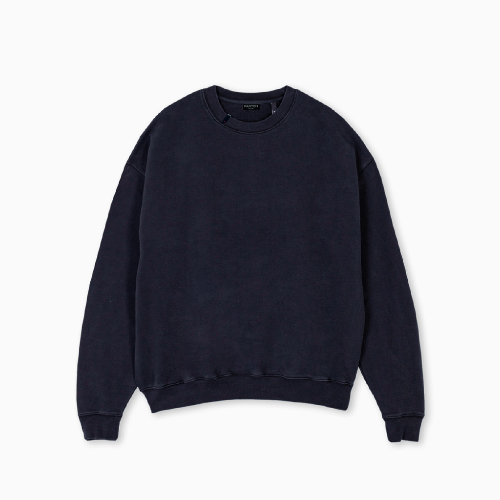 Partch Sweater Vintage Black Long Sleeve Organic Cotton